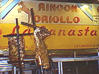 El tradicional asado a la estaca