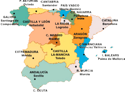 Castilla y León - Castilla La Mancha, ambas representadas por el Centro Castilla.
