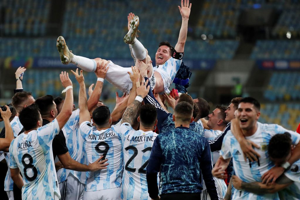 20210710 ARGENTINA CAMPEON DE LA COPA AMERICA MESSI 1