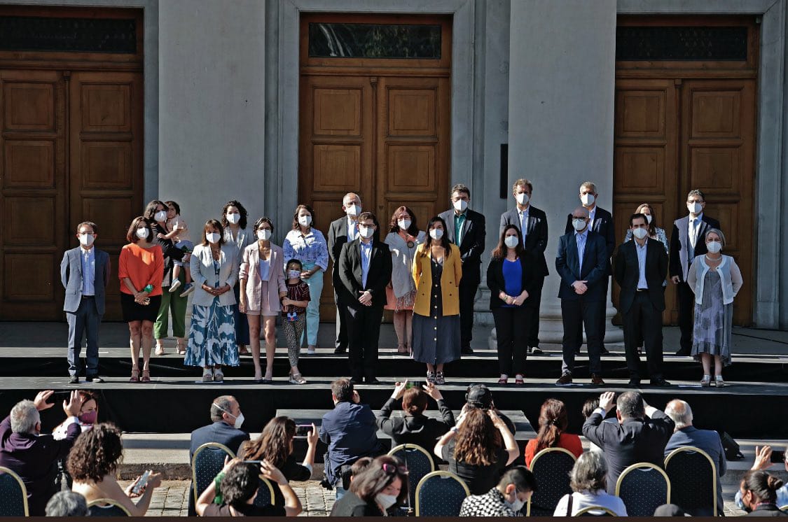 CHILE 2022: GABINETE DEL PRESIDENTE GABRIEL BORIC