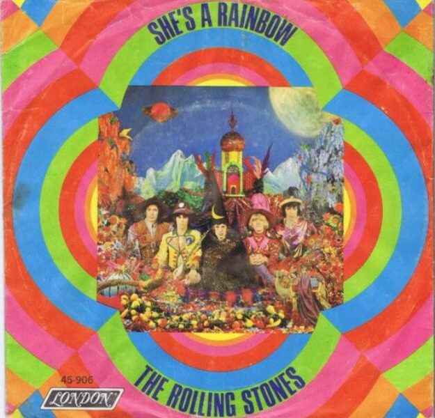 The Rolling Stones publican el disco simple She ‘s a rainbow
