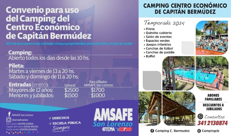 202401 AMSAFE CONVENIO CAMPING BERMUDEZ