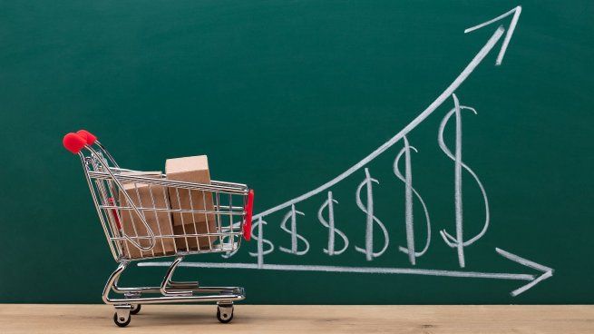 INFLACION PRECIOS consumo supermercados gondola Alimentos