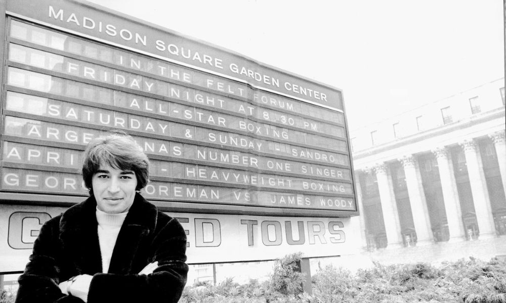 11 de abril - Sandro en el Madison Square Garden