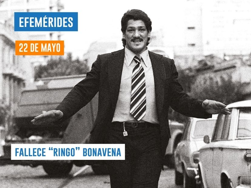 19760523 RINGO BONAVENA En la ciudad de Reno Nevada EEUU es asesinado a la edad de 33 años el boxeador de peso pesado Oscar Ringo Bonavena