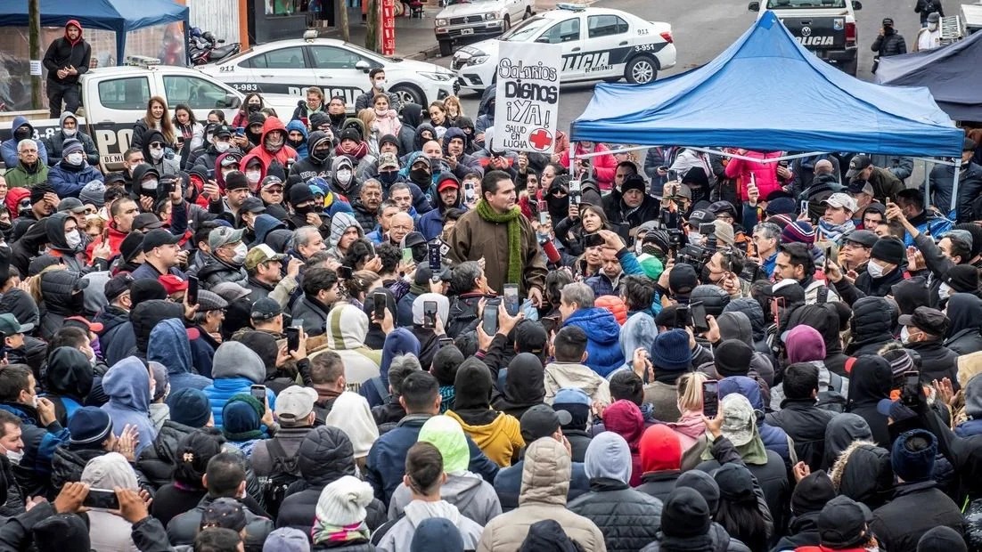 20240523 MISIONES ASAMBLEAS PARO POLICIAL Y PROTESTA DOCENTES Y OTROS GREMIOS