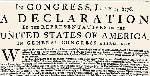 17760704 EEUU SE FIRMA LA DECLARACION DE INDEPENDENCIA