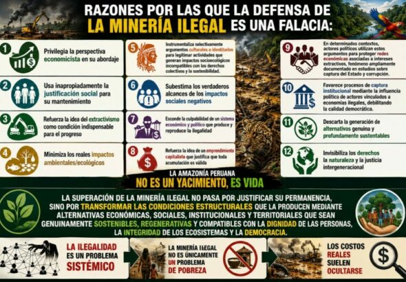 Minería ilegal: Entre el mito y la realidad