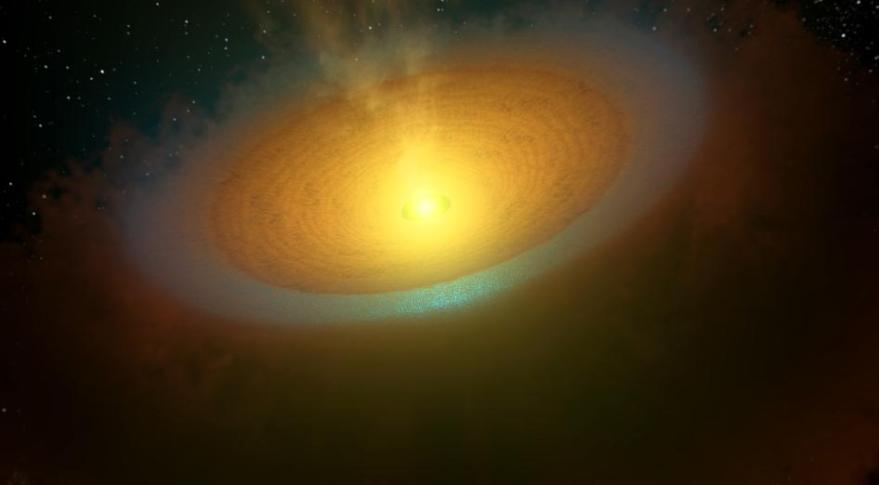 COSMOS ASTRONOMIA VAPOR DE AGUA EN AGUJEROS NEGROS